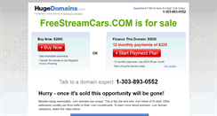 Desktop Screenshot of freestreamcars.com